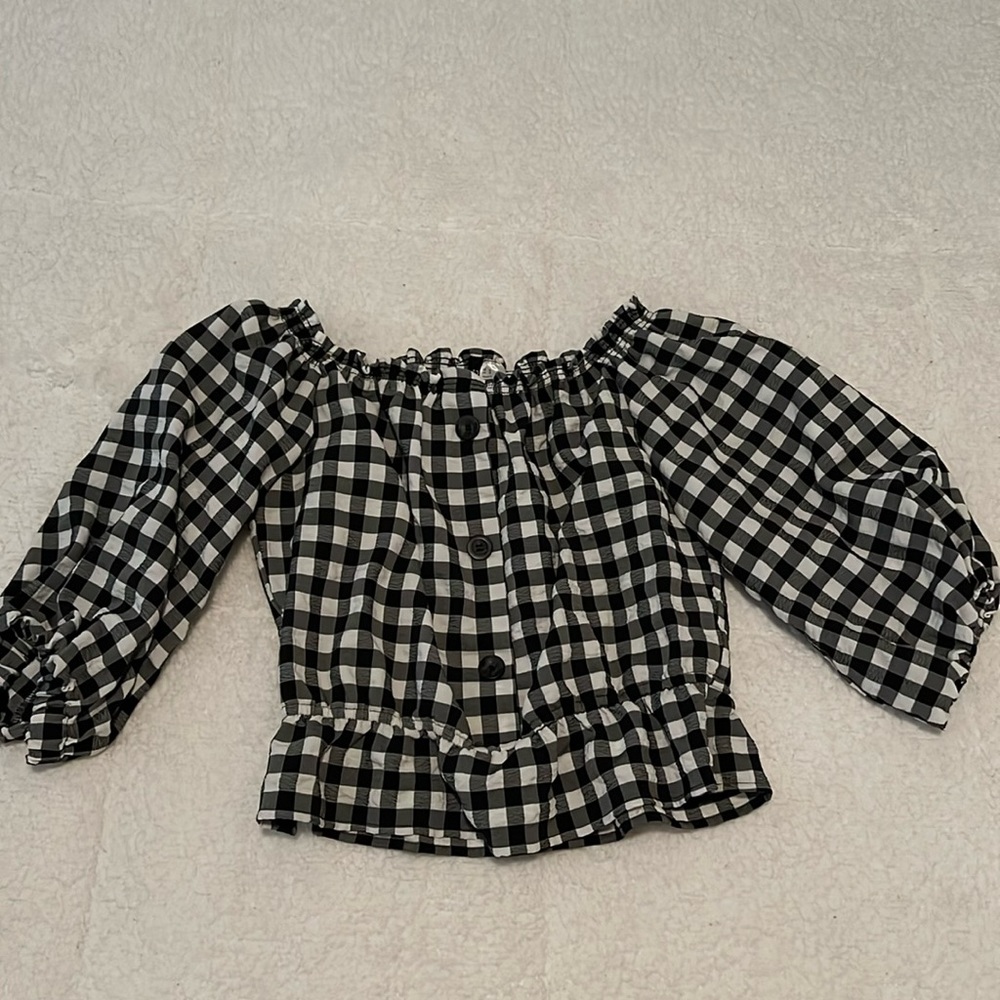 Off Shoulder babydoll top